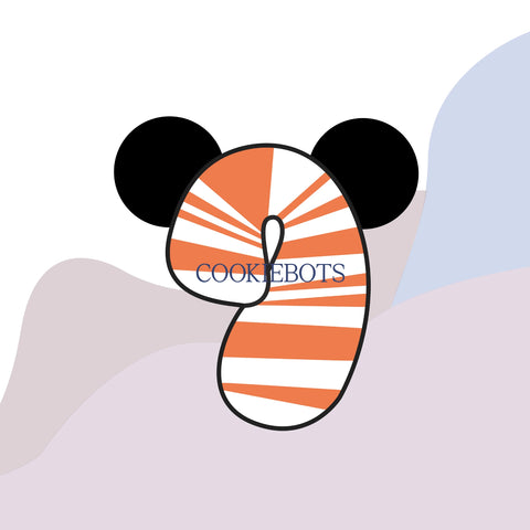 Bastón Mickey Cortador de Galletas