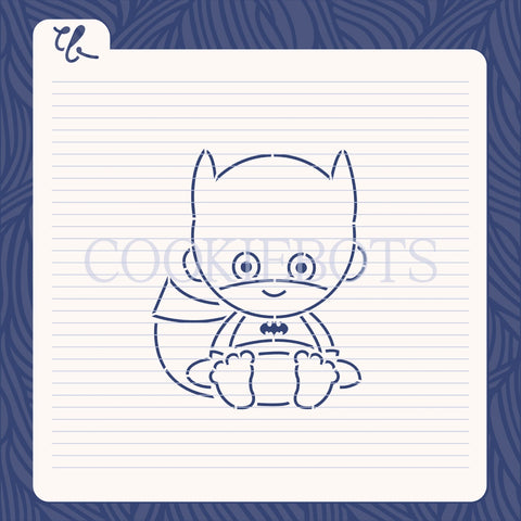 Batman Baby Stencil-Cutter