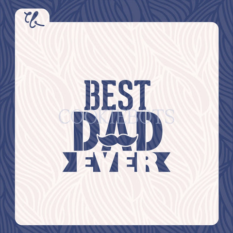 Best dad ever Stencil-Cutter