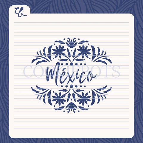 Embroidery Mexico Stencil-Cutter