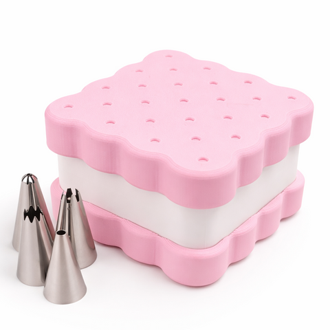 Contenedor Sandwich de Helado (para guardar duyas, joyas y más)