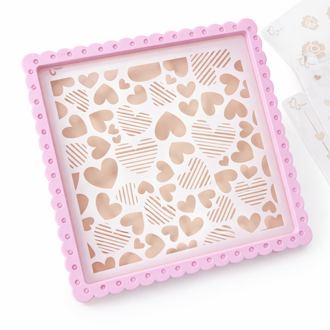 Portastencil Forma de Galleta