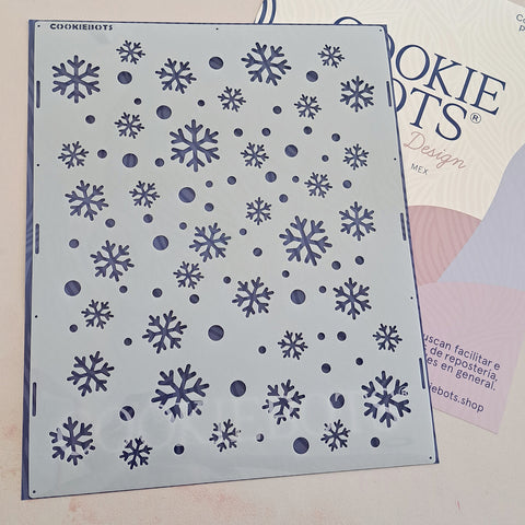 Copos de nieve Stencil XG