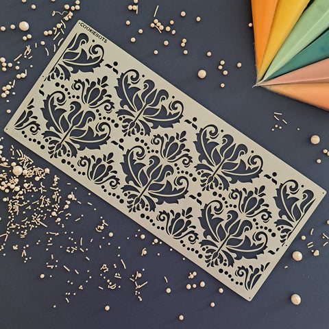 Damask Stencil XG