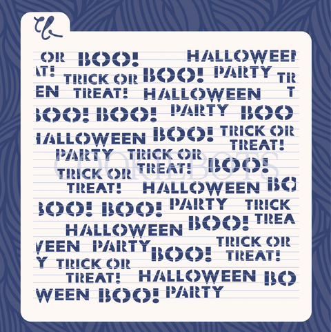 Halloween Stencil Phrases