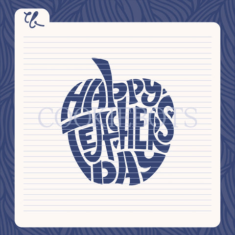 Happy teachers day Stencil-Cutter