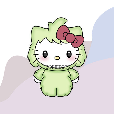 Hello Kitty Grinch Cortador de Galletas