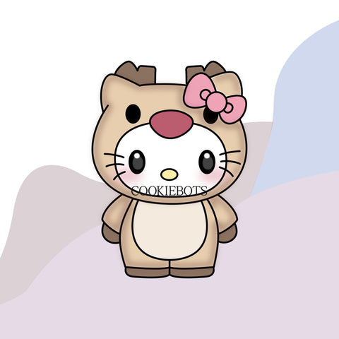 Hello Kitty Reno Cortador de Galletas