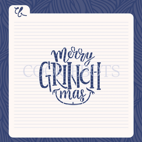 Merry Grinchmas Stencil-Cutter