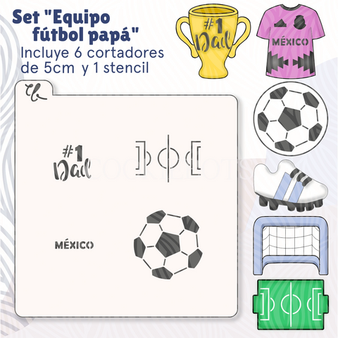 Set Fútbol Papá Cortador