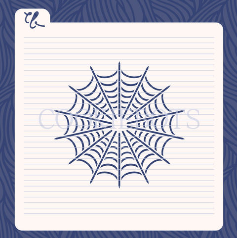 Spider Web Stencil