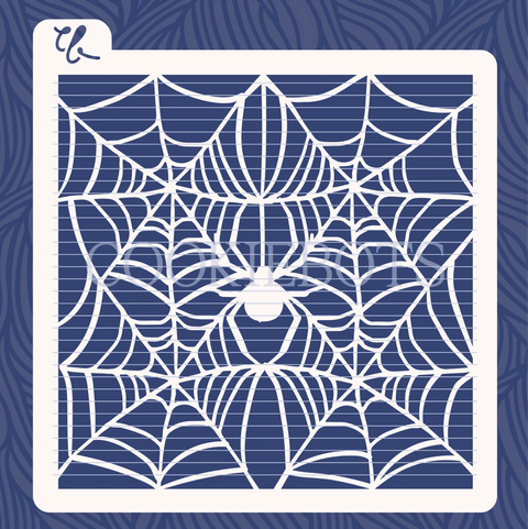 Spider Web Stencil