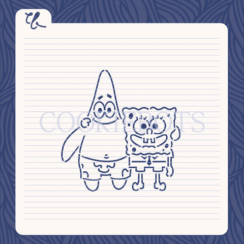 Spongebob and Patrick Stencil-Cutter