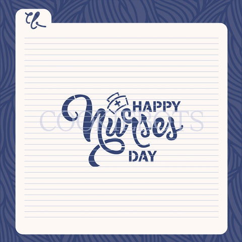 Happy Nurses day Stencil-Cutter