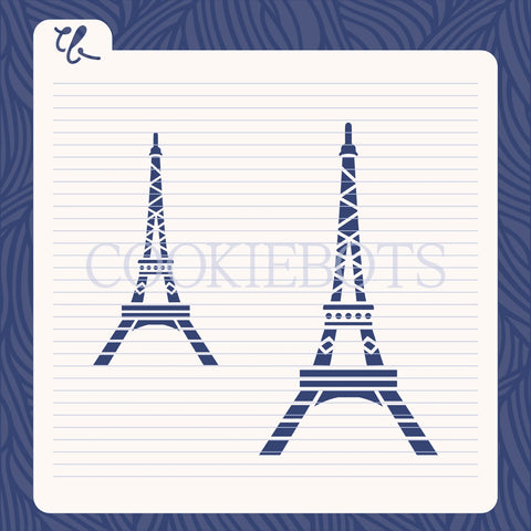 Eiffel Tower Stencil