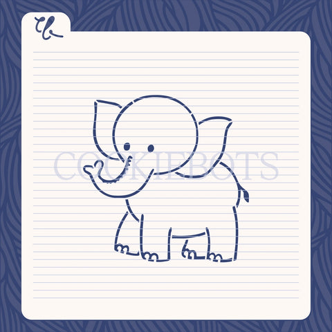 Elephant Stencil-Cutter