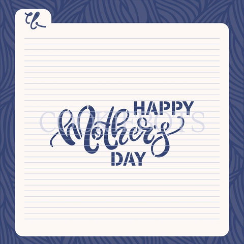 Happy mother day Stencil-Cutter