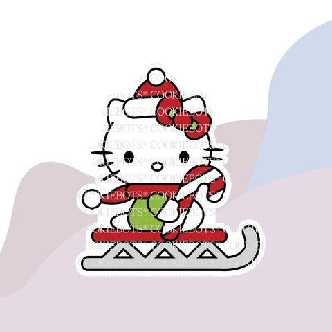 Hello Kitty Sleigh Cutter