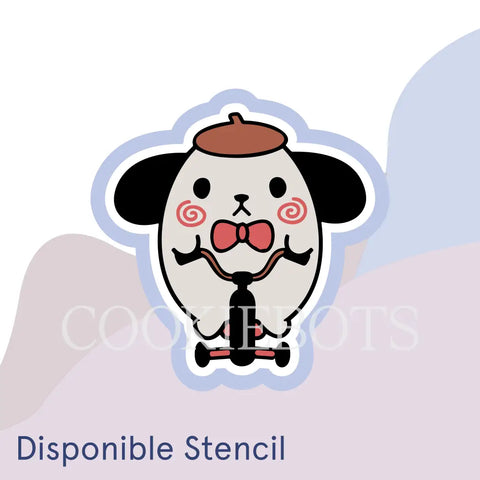 Purin Billy Jigsaw Stencil-Cortador de Galletas