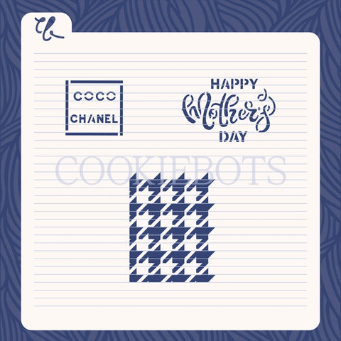 Mother's day Stencil Set