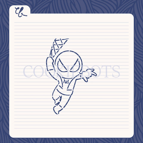 Spiderman Stencil-Cortador