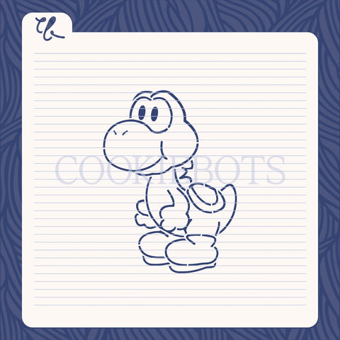 Yoshi Stencil-Cortador